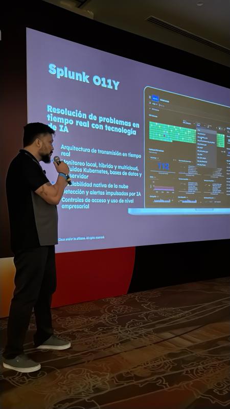 Palestra no Cisco Connect Latam 2025, Cancún